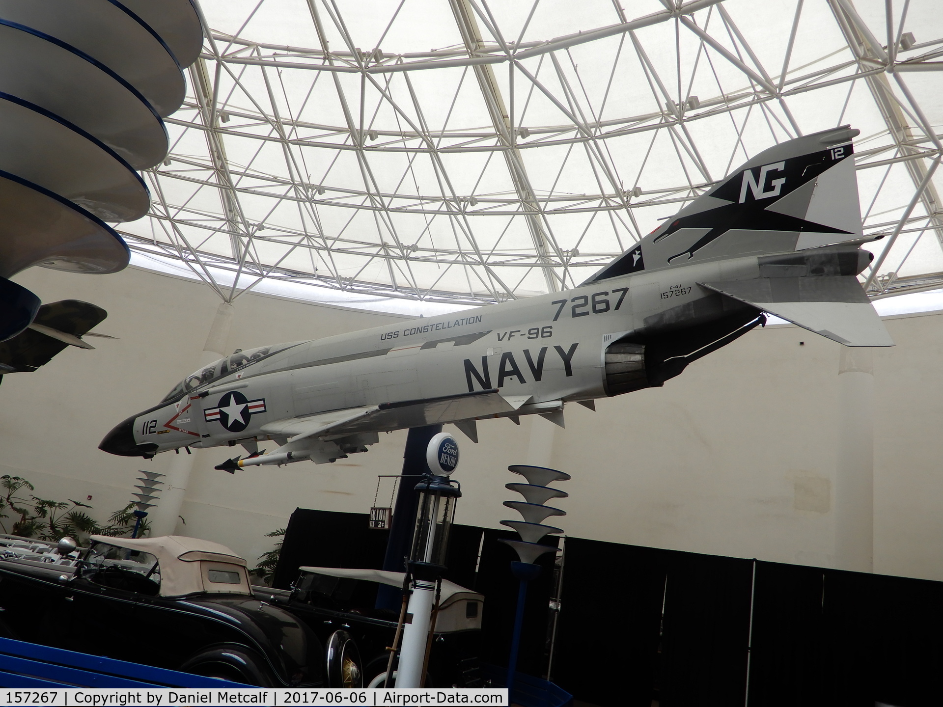157267, McDonnell F-4J Phantom II C/N 3713, San Diego Air & Space Museum (Balboa Park, San Diego, CA Location)