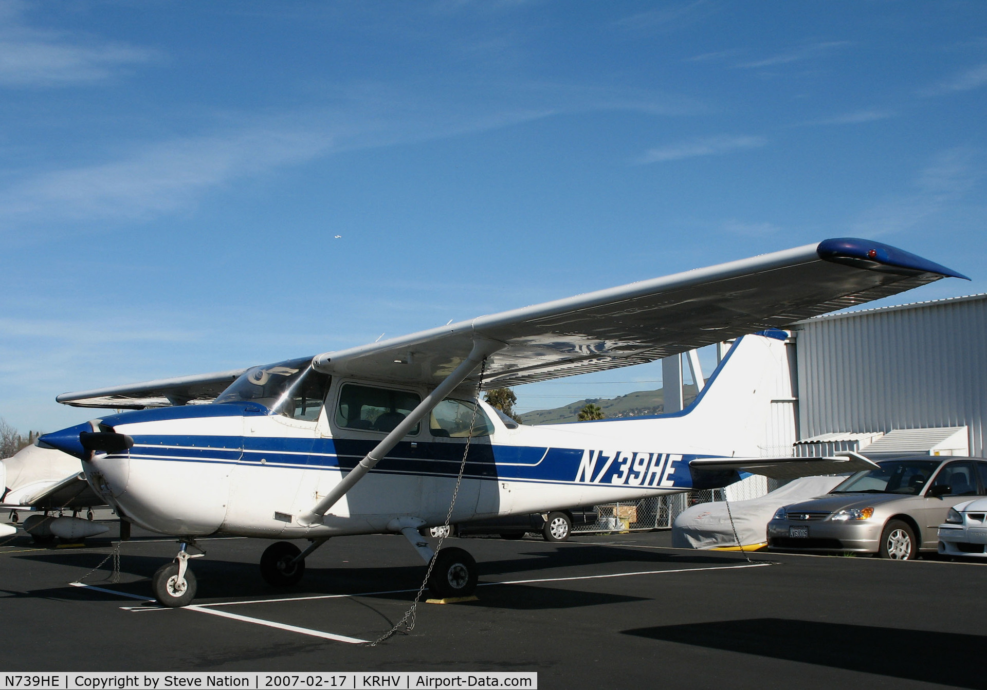 N739HE, 1978 Cessna 172N C/N 17270549, Locally-based 1978 Cessna 172N Skyhawk @ Reid-Hillview Airport (San Jose), CA