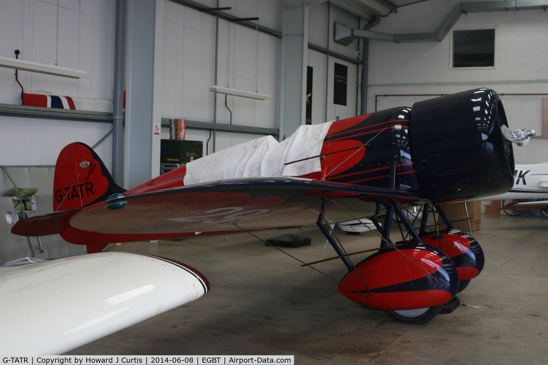 G-TATR, 2012 Travel Air Type R Racer Replica C/N LAA 362-14892, Privately owned