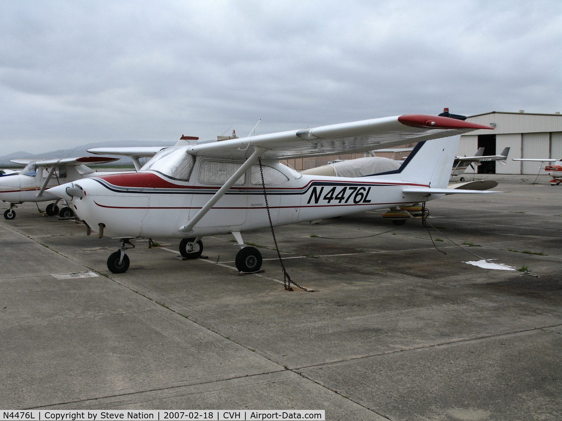N4476L, 1966 Cessna 172G C/N 17254571, 1966 Cessna 172G Skylane @ Hollister Municipal Airport, CA