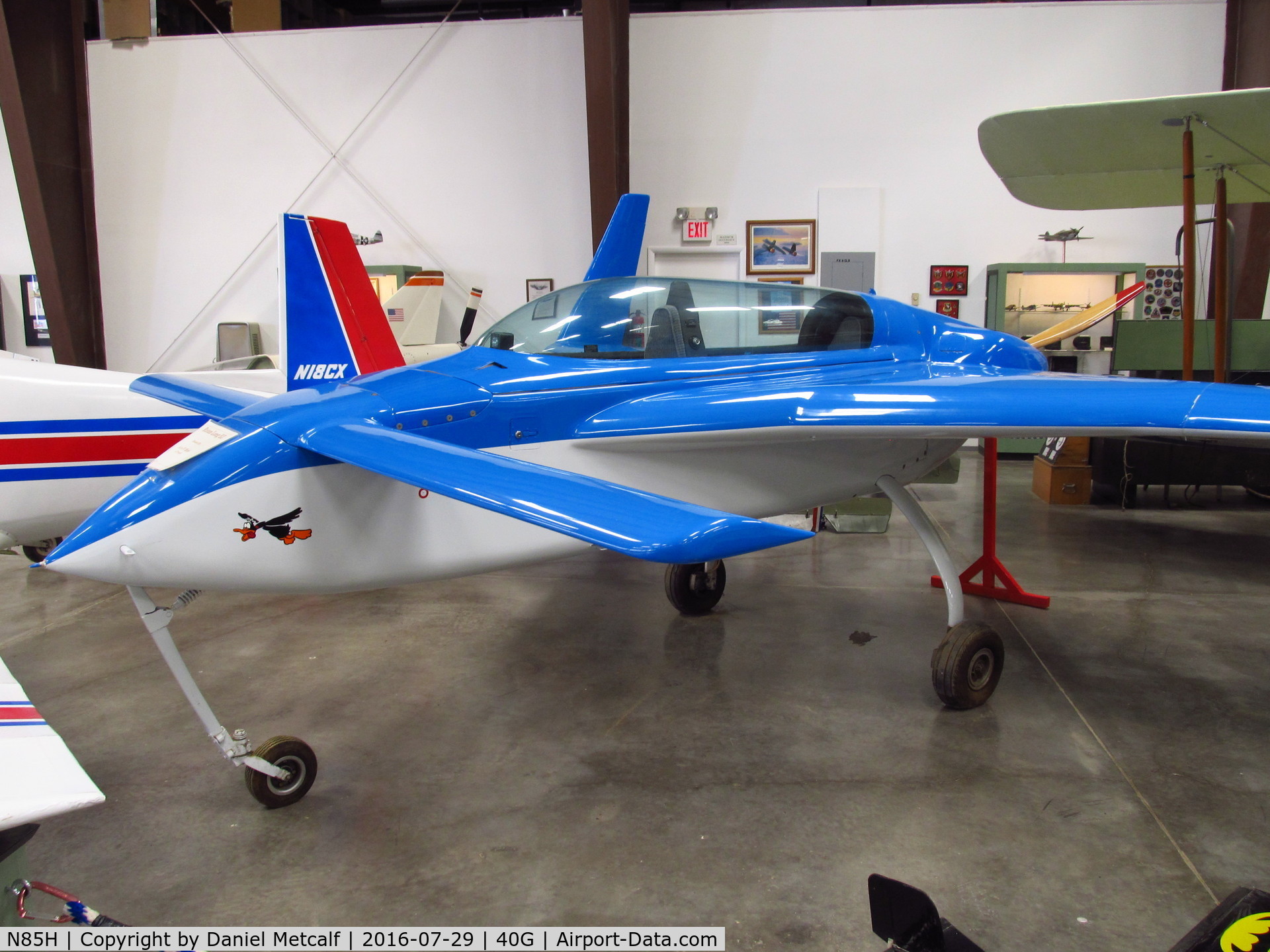 N85H, Rutan Long-EZ C/N 704, Planes of Fame Air Museum (Valle-Williams, AZ Location)