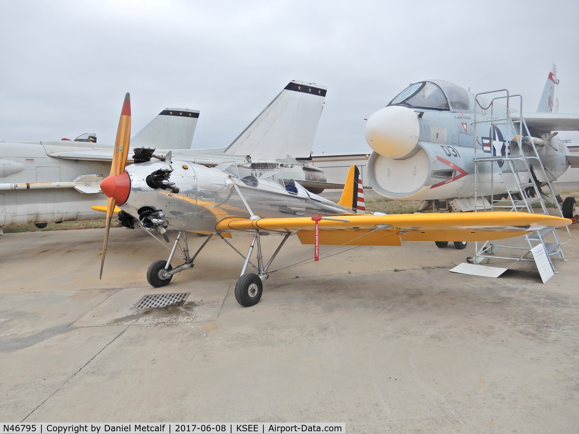 N46795, 1942 Ryan Aeronautical ST3KR C/N 1721, San Diego Air & Space Museum (Gillespie Field Annex)