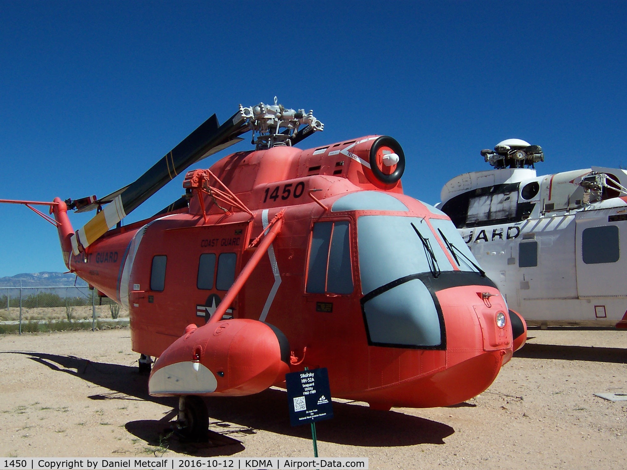 1450, Sikorsky HH-52A Sea Guard C/N 62.133, Pima Air & Space Museum