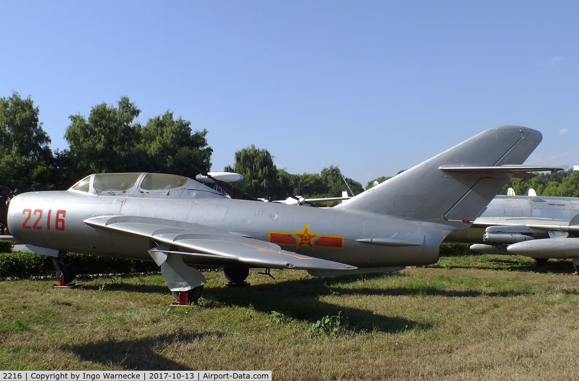 2216, Shenyang JJ-5 C/N 550216, Shenyang JJ-5 (chinese two-seater version of the MiG-17) at the China Aviation Museum Datangshan