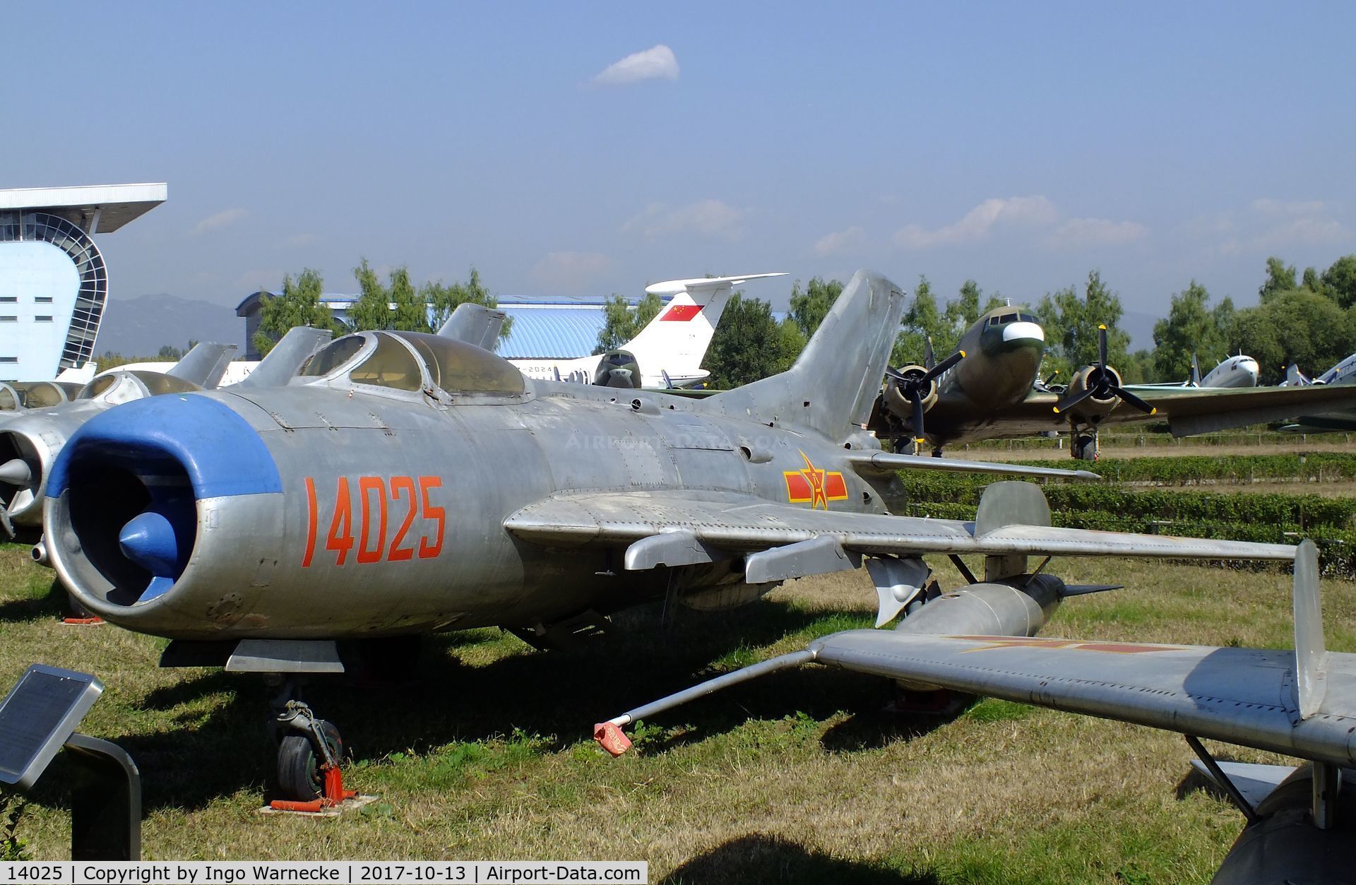 14025, Shenyang J-6B C/N 650733, Shenyang J-6B (chinese version of the MiG-19PF FARMER D) at the China Aviation Museum Datangshan