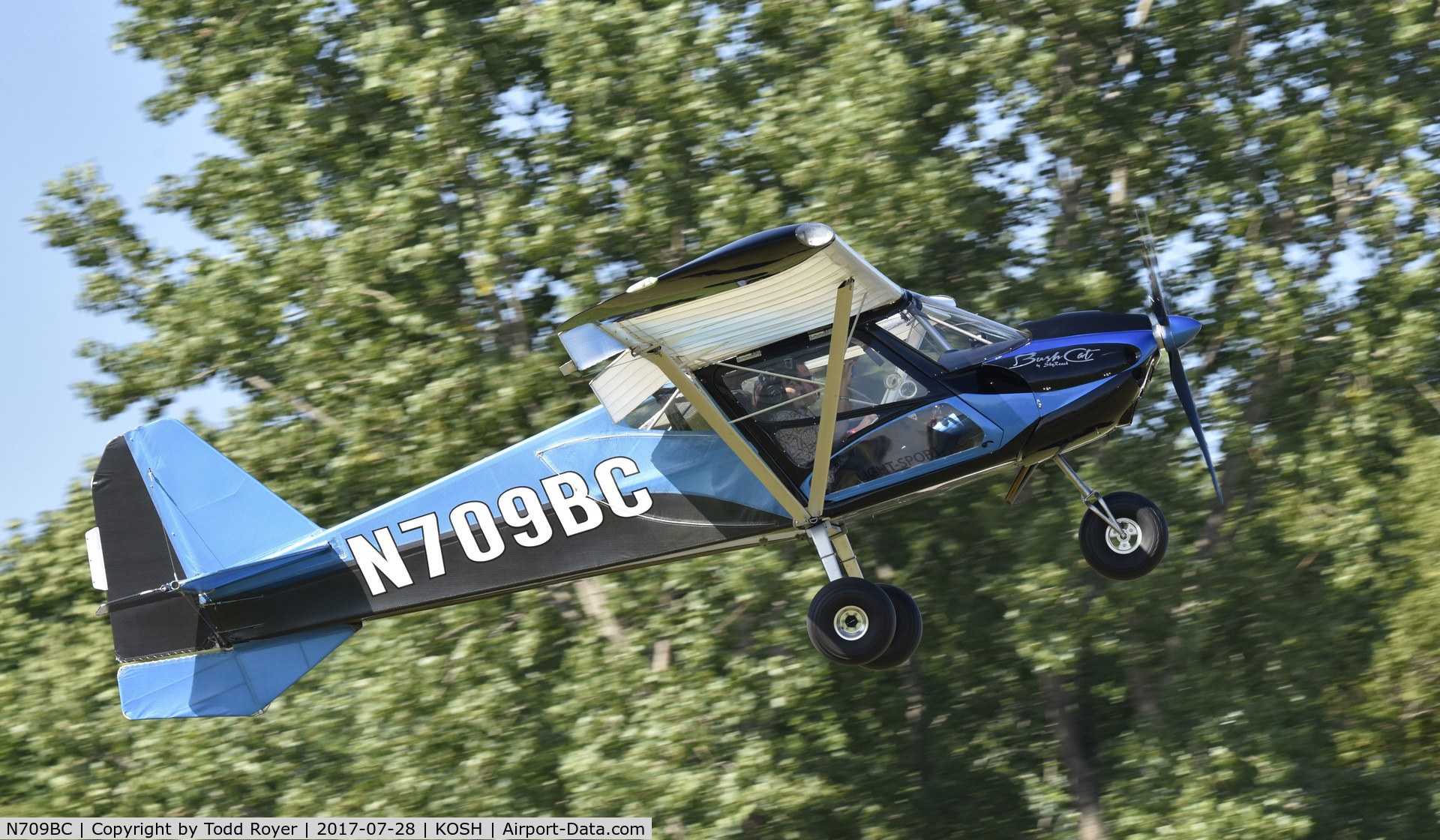 N709BC, 2015 Rainbow Skyreach BushCat C/N CH134B, Airventure 2017