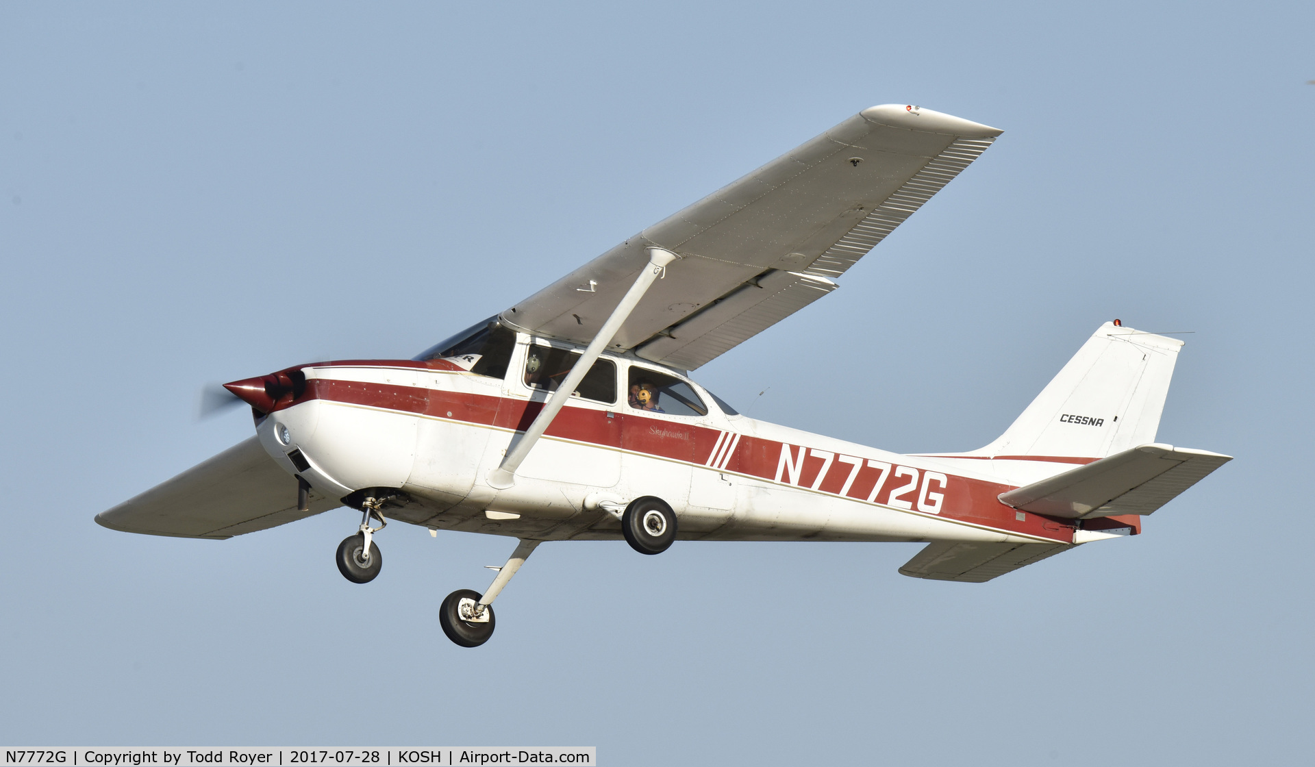 N7772G, 1970 Cessna 172L C/N 17259472, Airventure 2017
