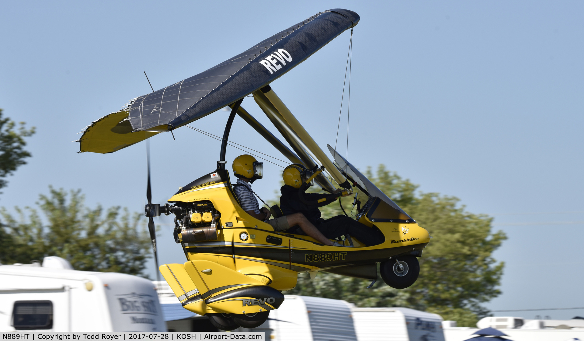 N889HT, 2015 Evolution Trikes Revo C/N 000612, Airventure 2017