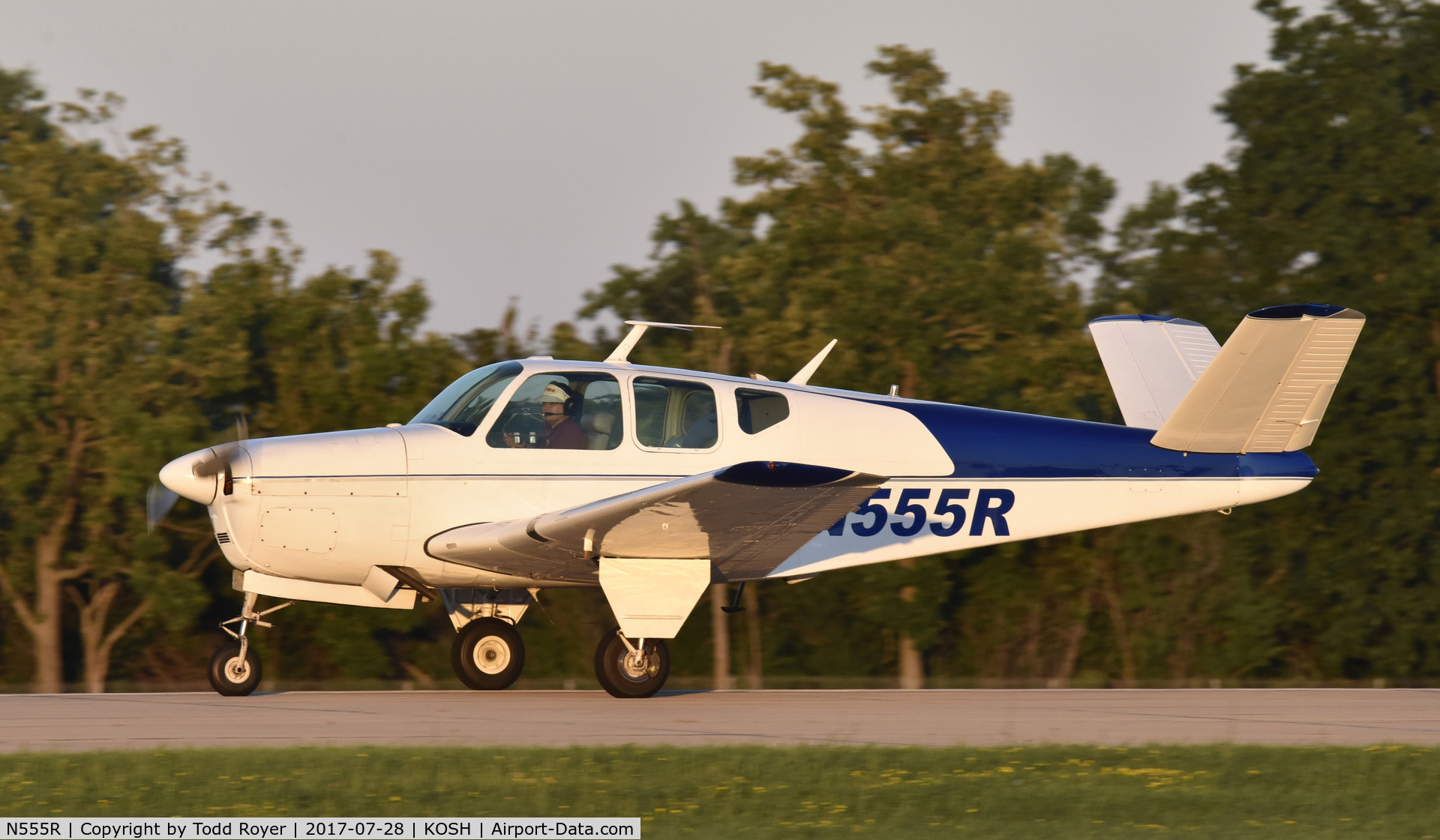 N555R, 1950 Beech B35 C/N D-2295, Airventure 2017