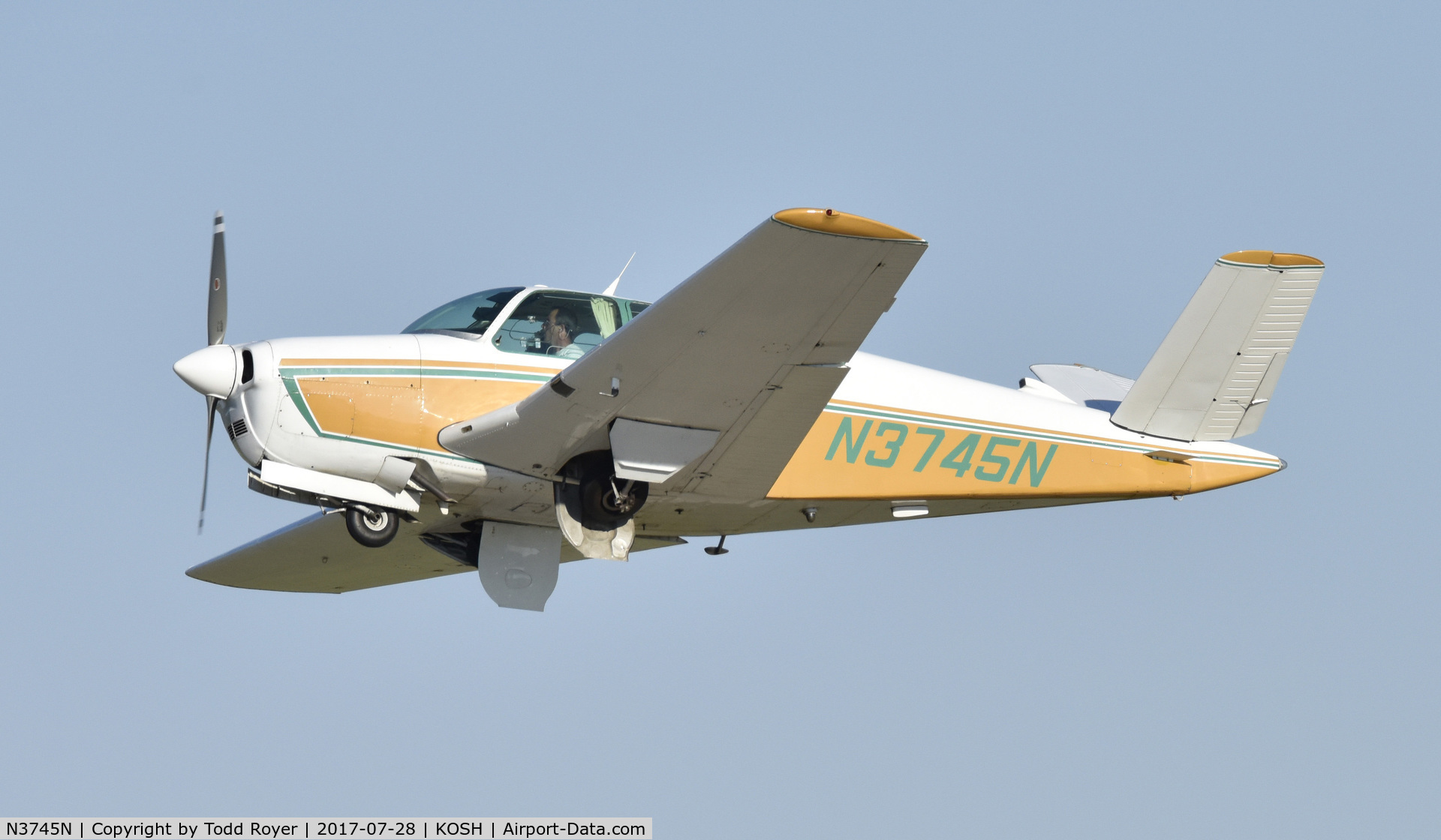 N3745N, 1947 Beech 35 Bonanza C/N D-963, Airventure 2017