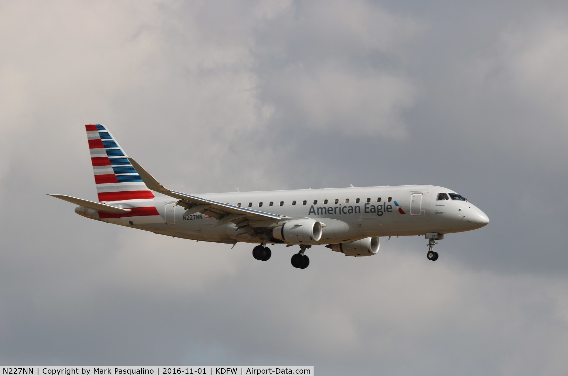 N227NN, 2016 Embraer 170LR (ERJ-170-100LR) C/N 17000543, ERJ 170-200LR