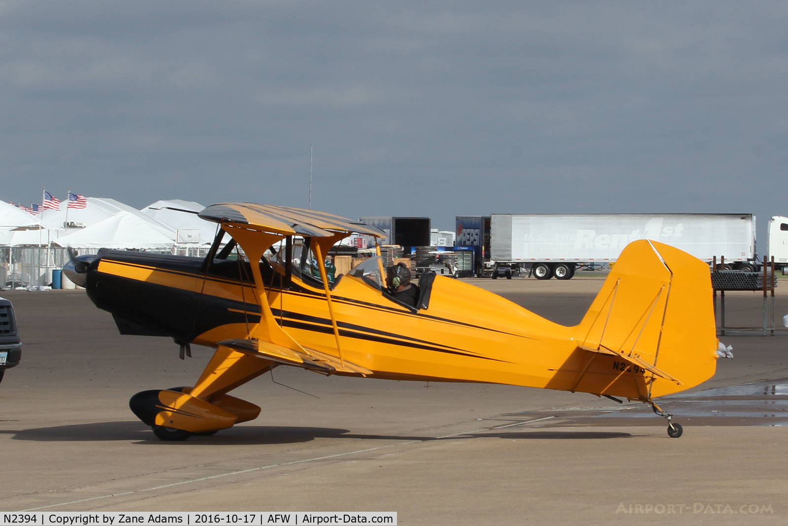 N2394, 1975 Stolp SA-300 Starduster Too C/N WAM-1, At the 2016 Alliance Airshow - Fort Worth, TX