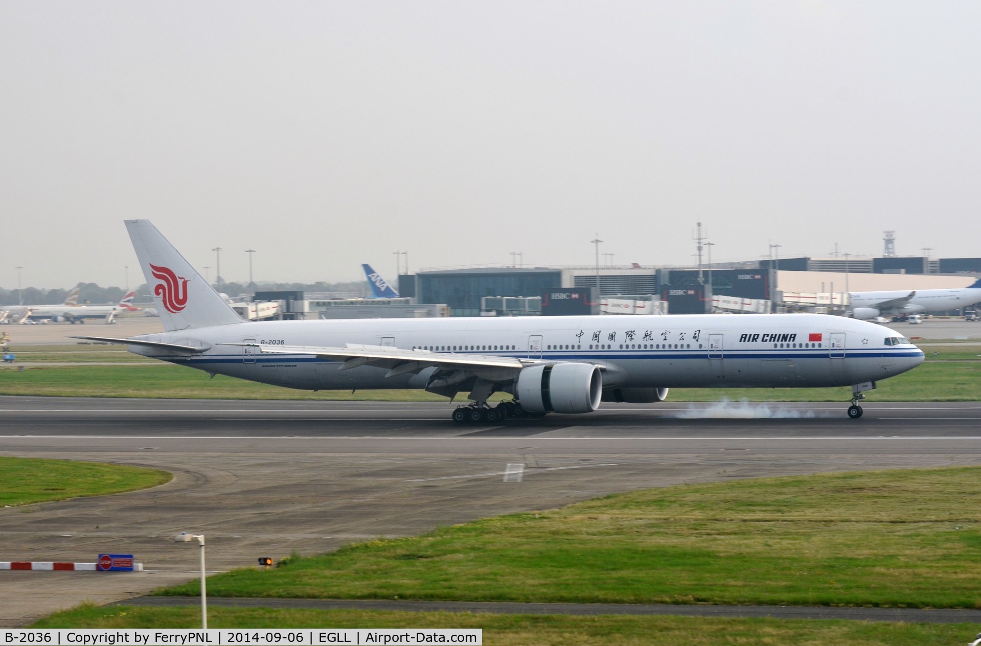 B-2036, 2012 Boeing 777-39L/ER C/N 38676, Arrival of Air China B773