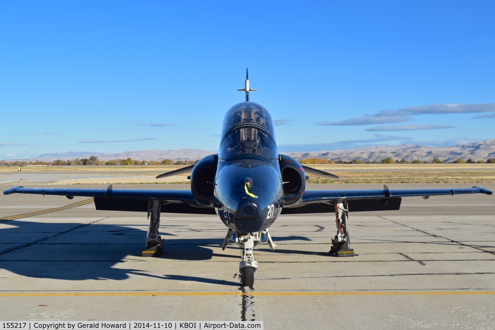 155217, 2001 BAe Systems CT-155 Hawk C/N IT025/711, Parked on the south GA ramp. No.2 CFFTS, Moose Jaw, Saskatchewan, Canada.