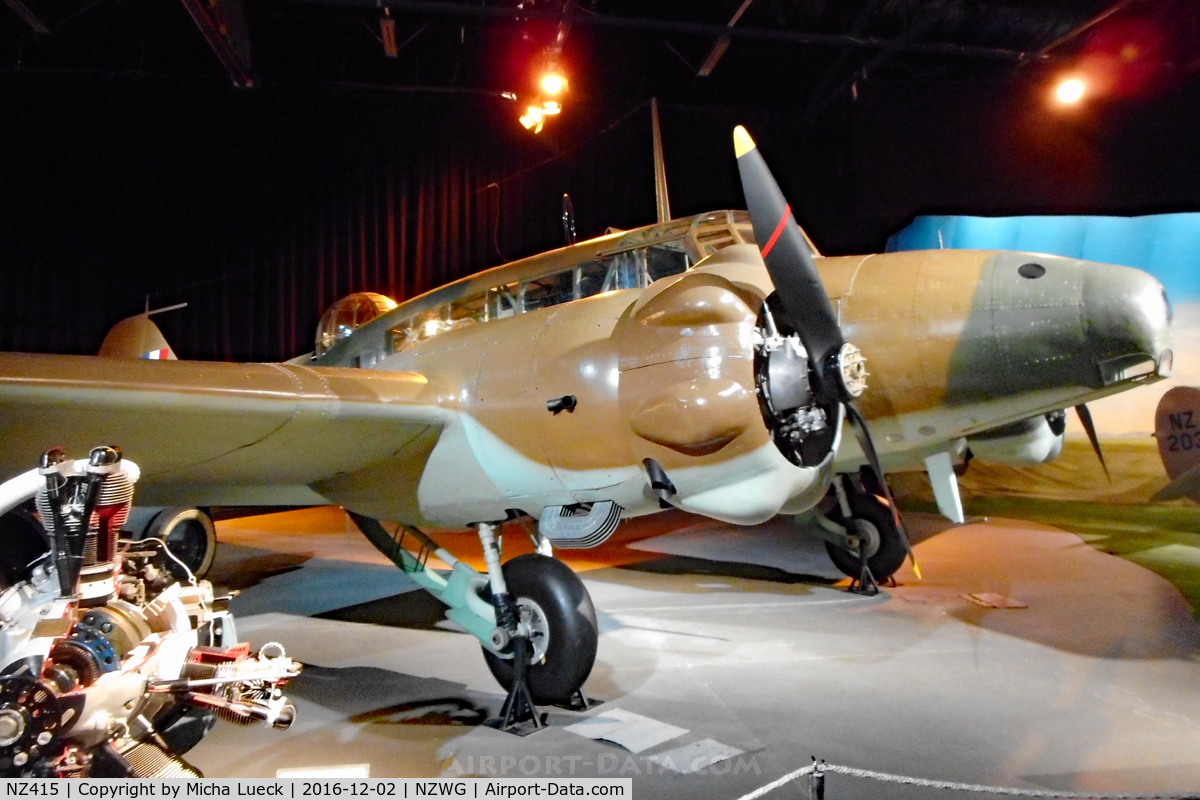 NZ415, Avro 652A Anson I C/N 0000, At the Air Force Museum in Wigram