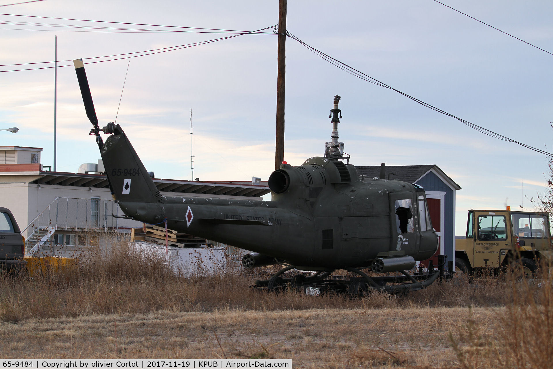 65-9484, 1965 Bell UH-1M Iroquois C/N 1384, not on display any more