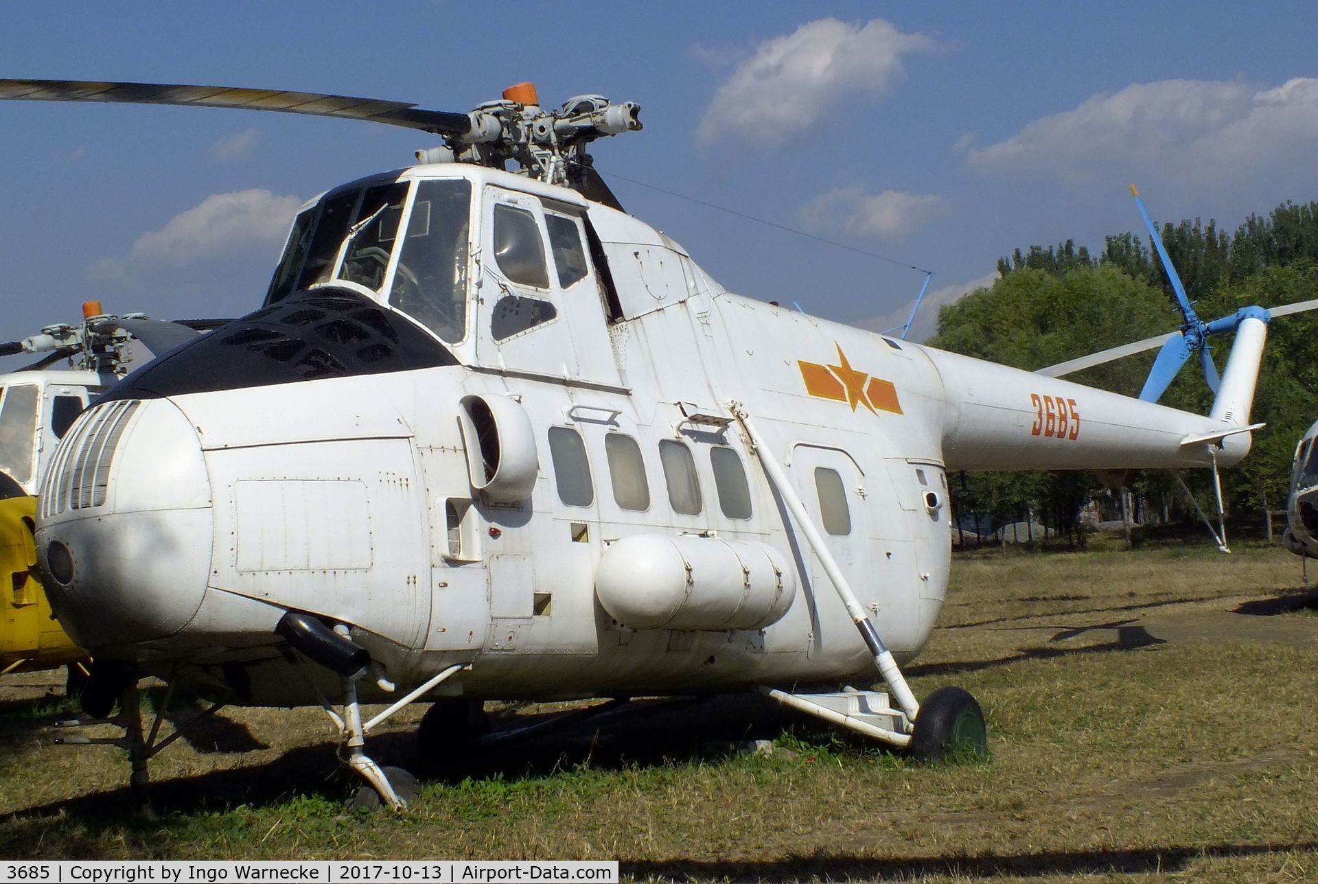 3685, Harbin Z-5 C/N Not found, Harbin Z-5 VIP-transport (chinese version of Mi-4 HOUND) at the China Aviation Museum Datangshan