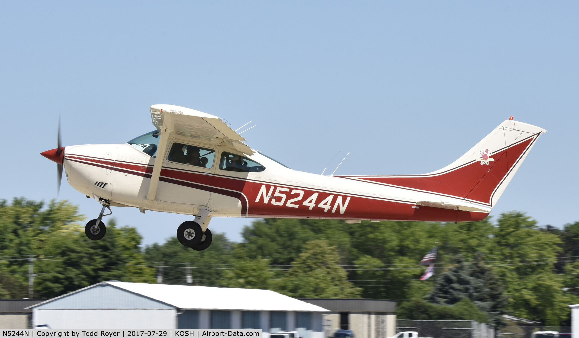 N5244N, 1980 Cessna 182Q Skylane C/N 18267594, Airventure 2017