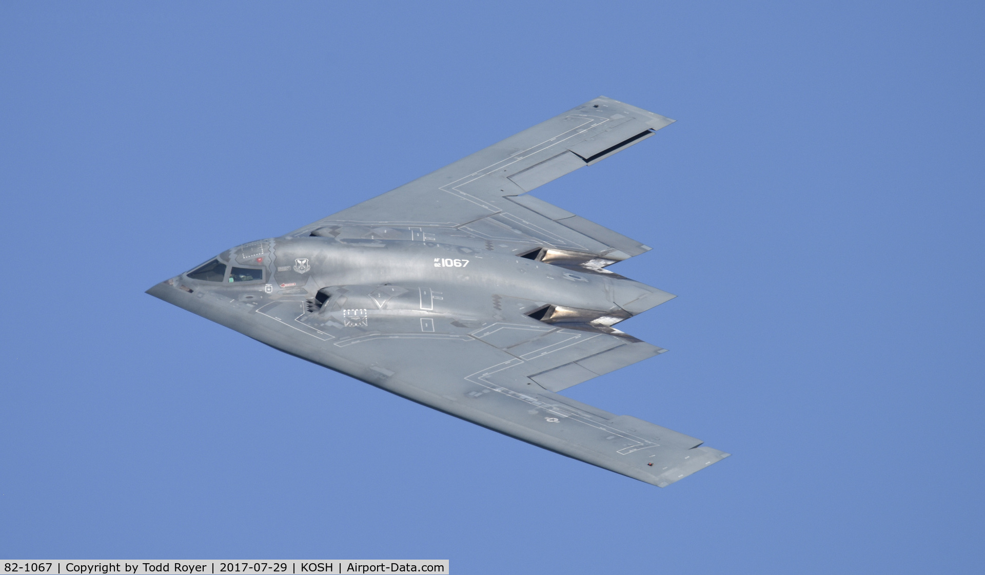 82-1067, 1982 Northrop Grumman B-2A Spirit C/N 1002/AV-2, Airventure 2017