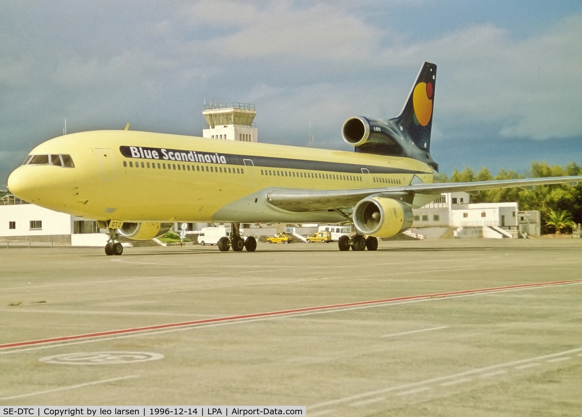 SE-DTC, 1973 Lockheed L-1011-385-1 TriStar 1 C/N 193A-1050, Las Palmas 14.12.1996