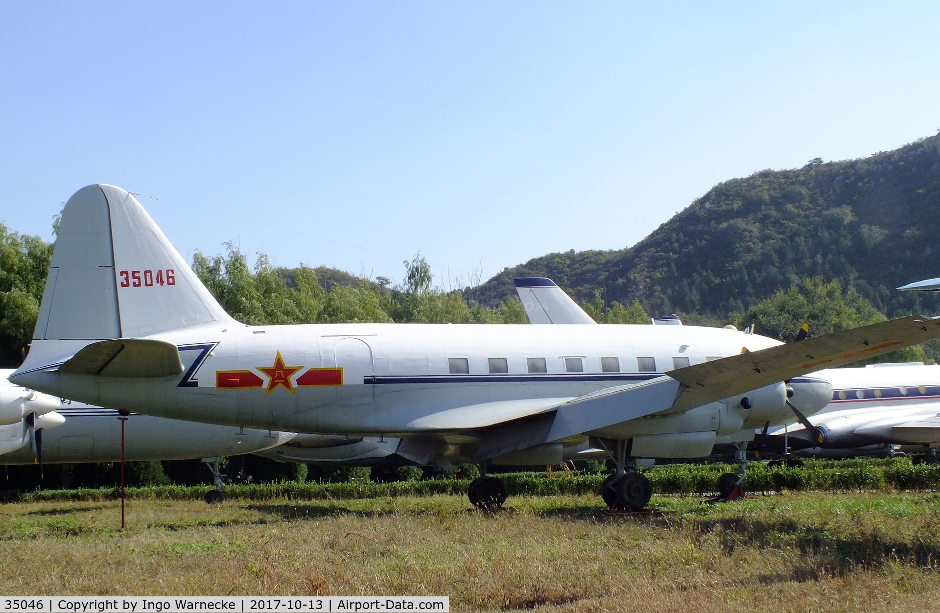 35046, Ilyushin Il-12 C/N Not found 35046, Ilyushin Il-12 COACH at the China Aviation Museum Datangshan