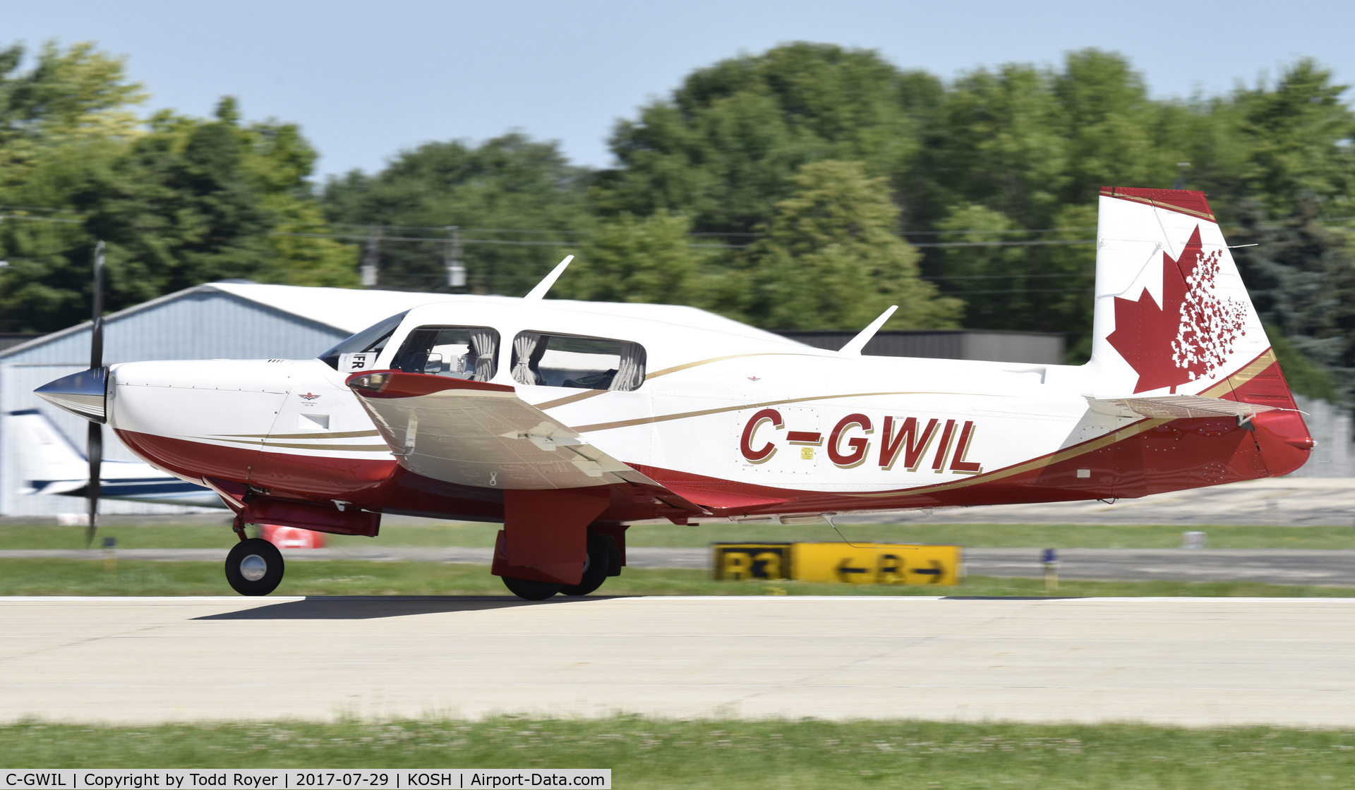 C-GWIL, 1981 Mooney M20K C/N 25-0592, Airventure 2017