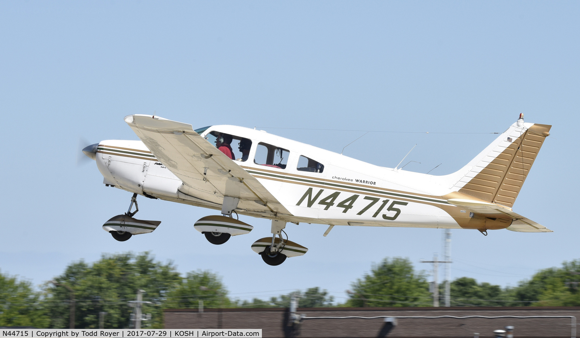 N44715, 1974 Piper PA-28-151 C/N 28-7515014, Airventure 2017