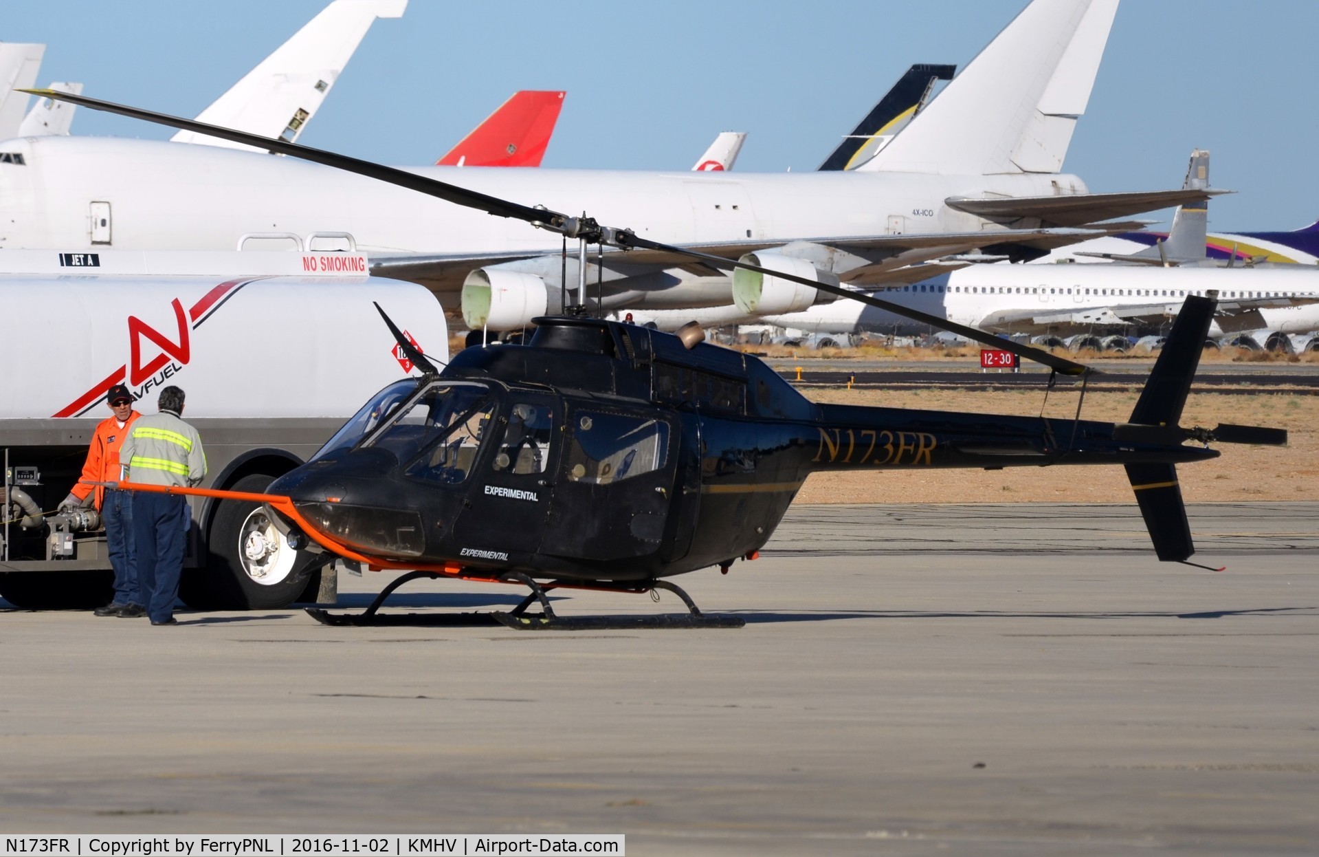 N173FR, 2007 Flight Research Inc FRI H58C C/N FRI 004, Flight Research Inc converted Bell 206
