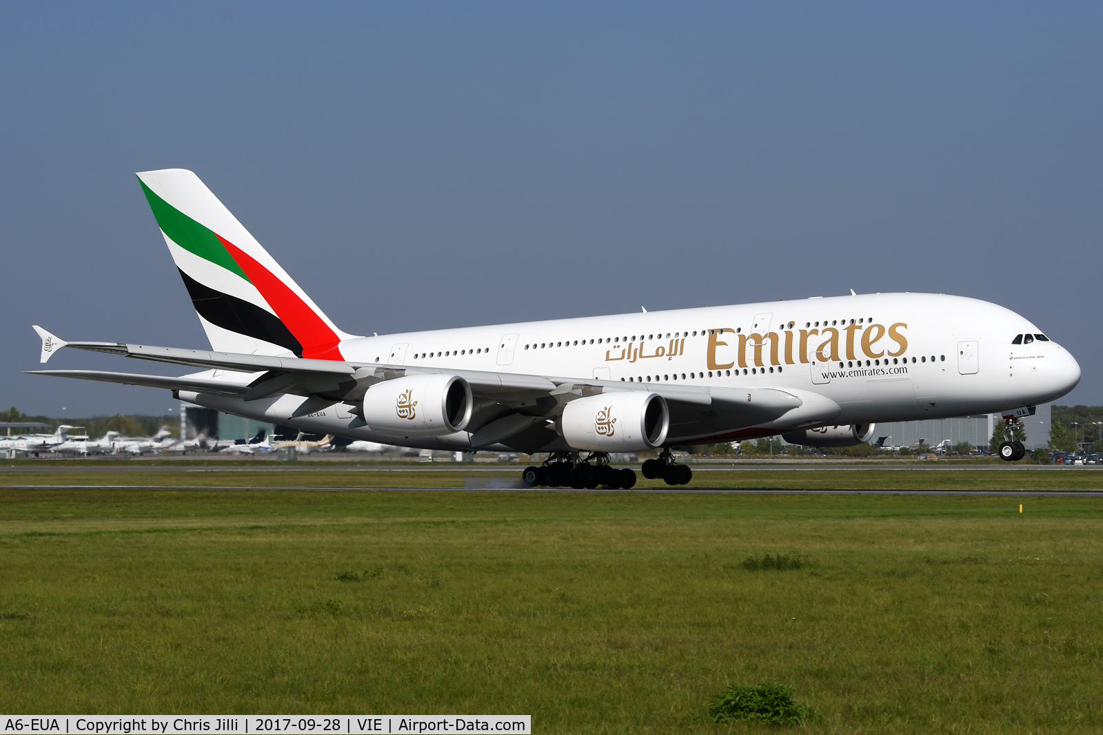A6-EUA, 2016 Airbus A380-861 C/N 211, Emirates