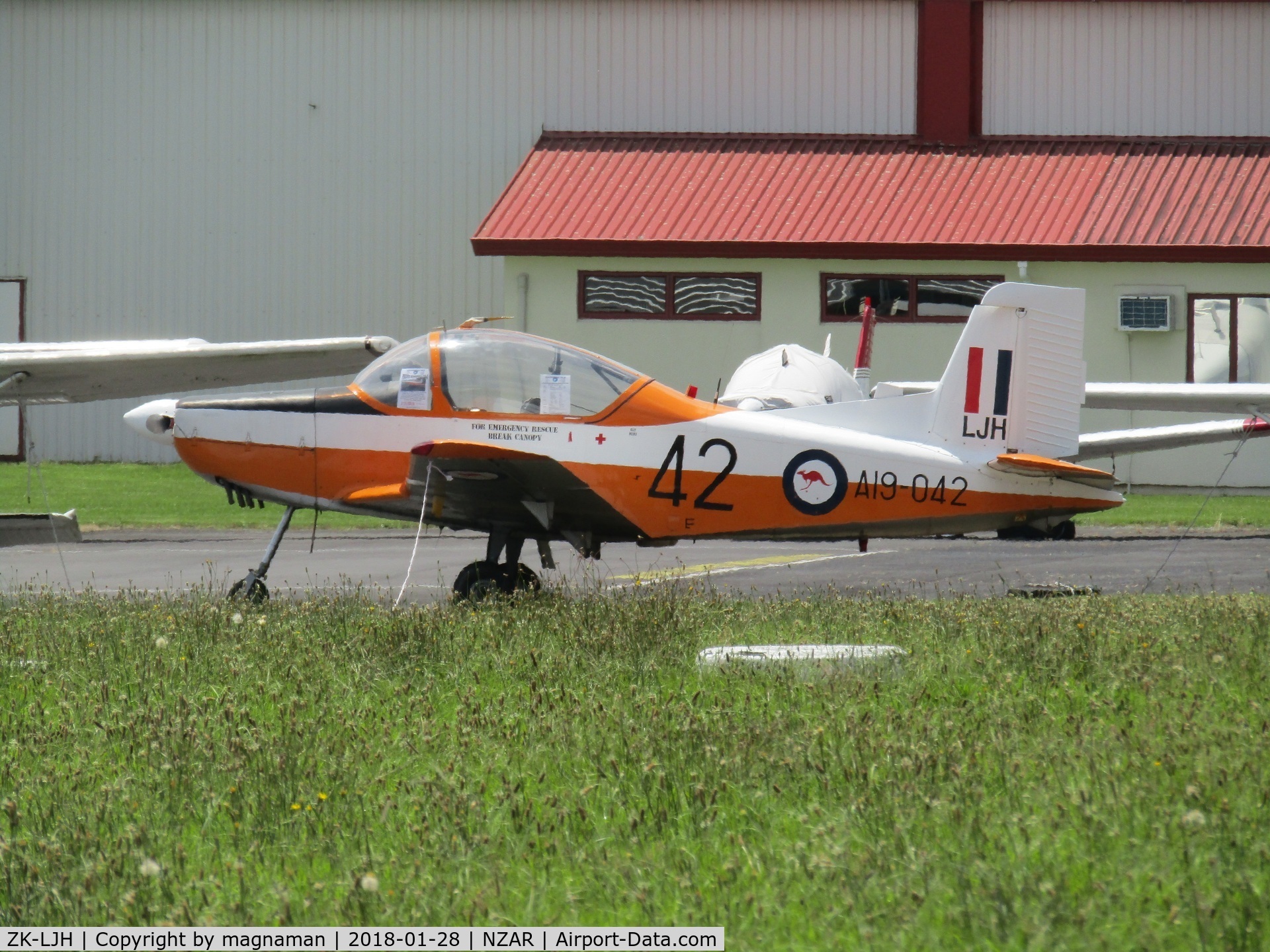 ZK-LJH, New Zealand CT-4A Airtrainer C/N 042, for sale