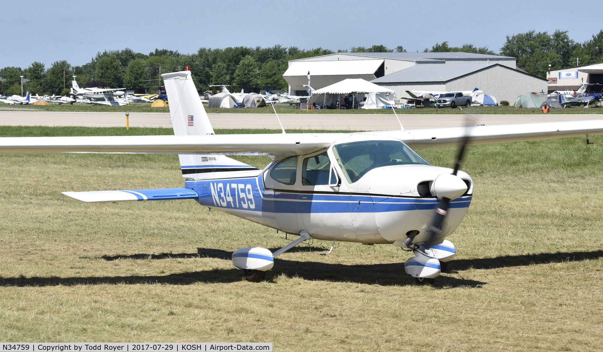 N34759, 1973 Cessna 177B Cardinal C/N 17701985, Airventure 2017