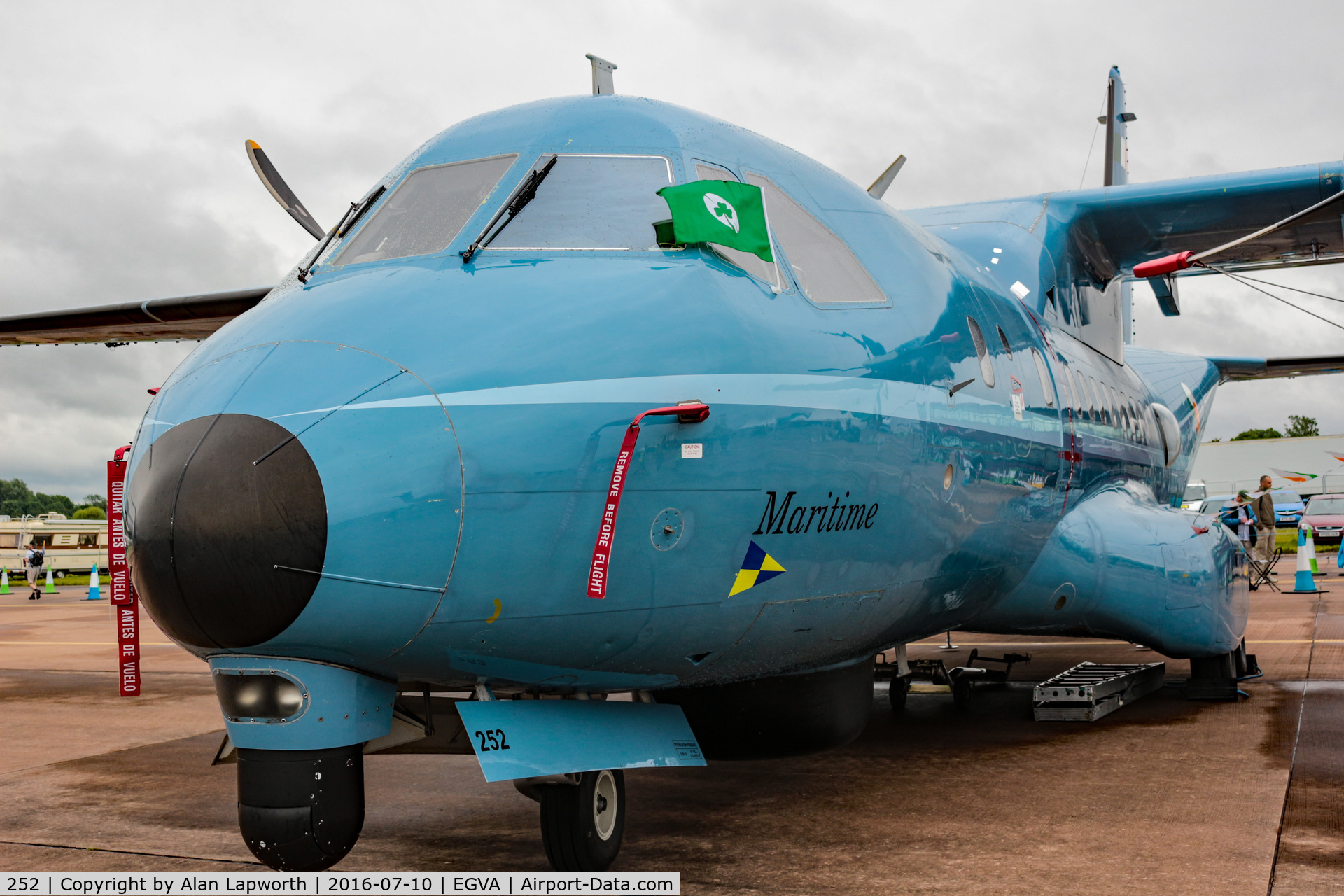 252, 1994 Airtech CN-235-100M C/N C085, On static display at the Royal International Air Tattoo 2016