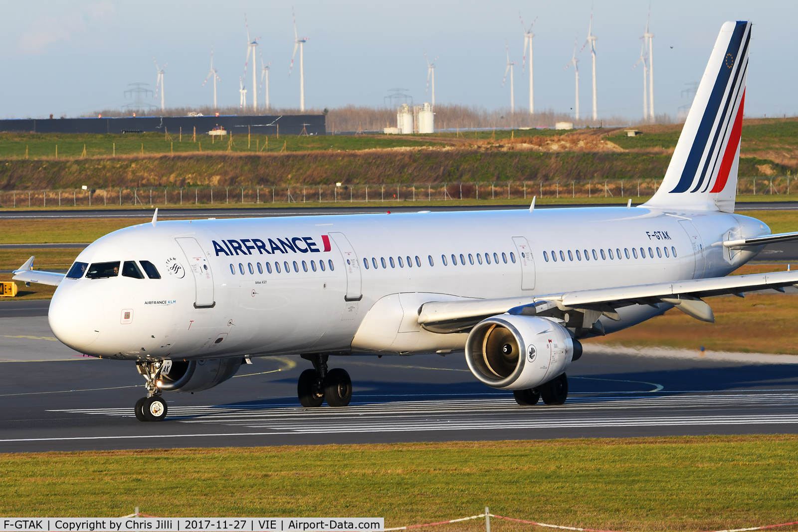 F-GTAK, 2001 Airbus A321-211 C/N 1658, Air France