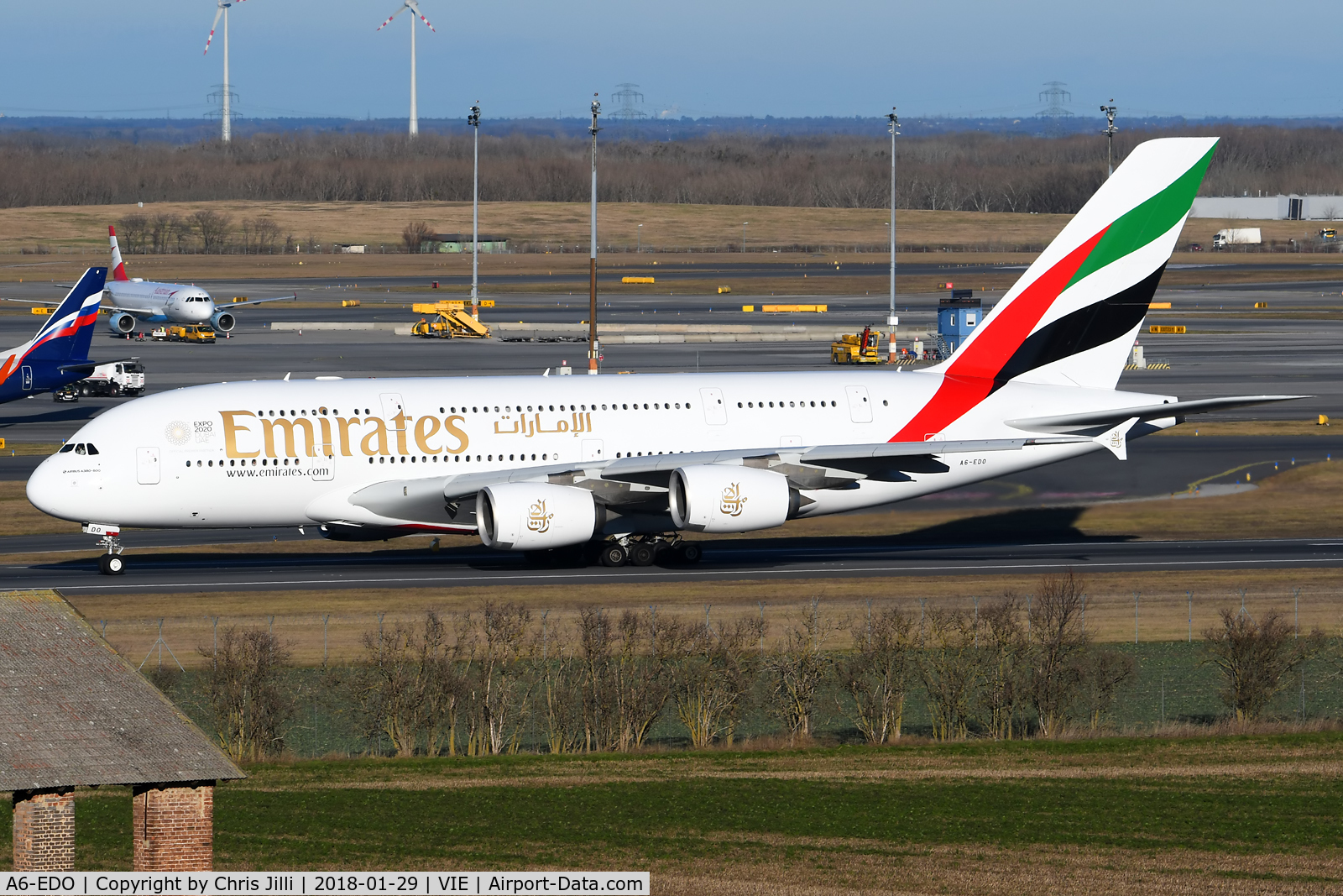 A6-EDO, 2010 Airbus A380-861 C/N 057, Emirates