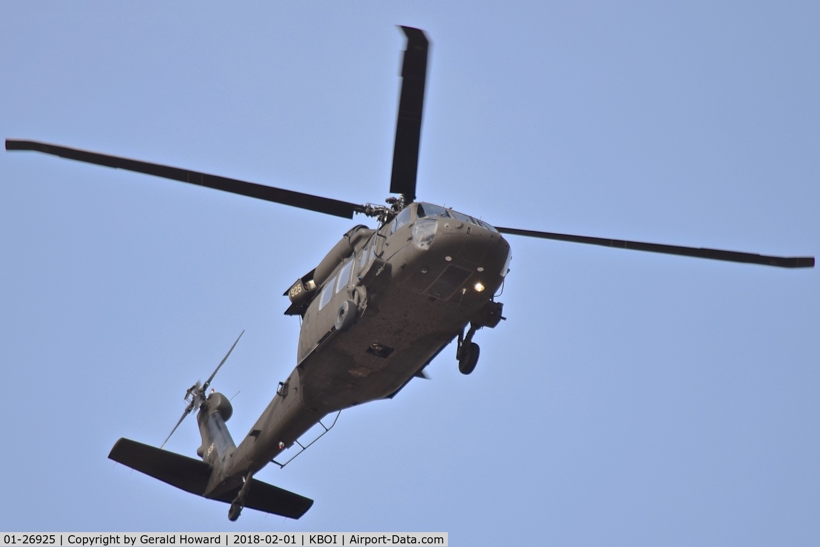 01-26925, 2001 Sikorsky UH-60L Black Hawk C/N inknown, 1-183rd AVN BN, Idaho Army National Guard.