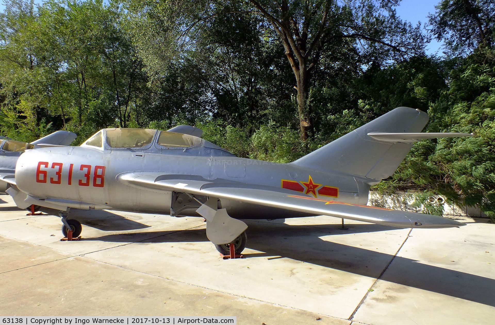 63138, Mikoyan-Gurevich MiG-15UTI C/N 3213, Mikoyan i Gurevich MiG-15UTI MIDGET at the China Aviation Museum Datangshan
