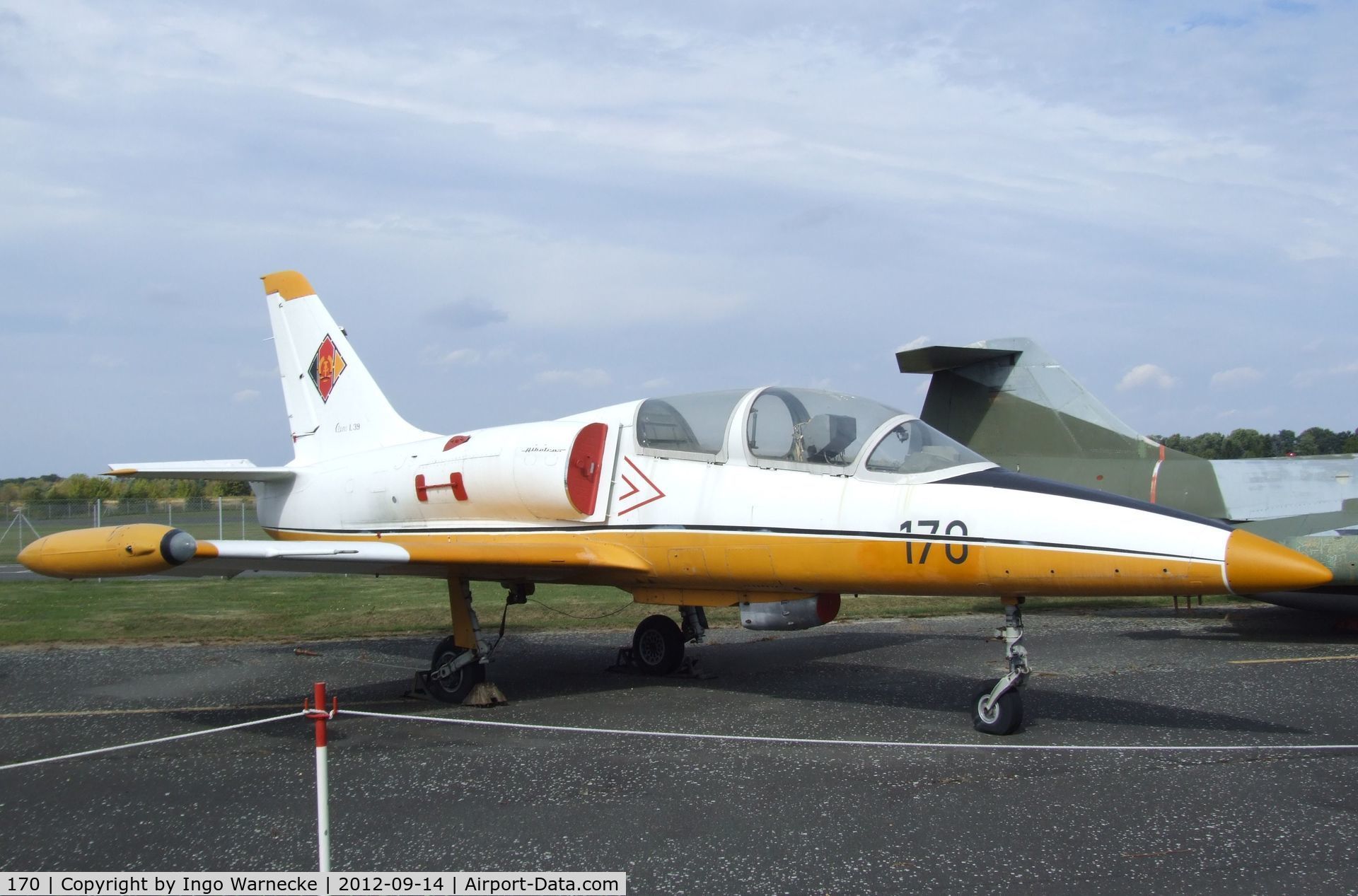 170, Aero L-39V Albatros Albatros C/N 630705, Aero L-39V Albatros single seat target-towing plane at the Luftwaffenmuseum, Berlin-Gatow