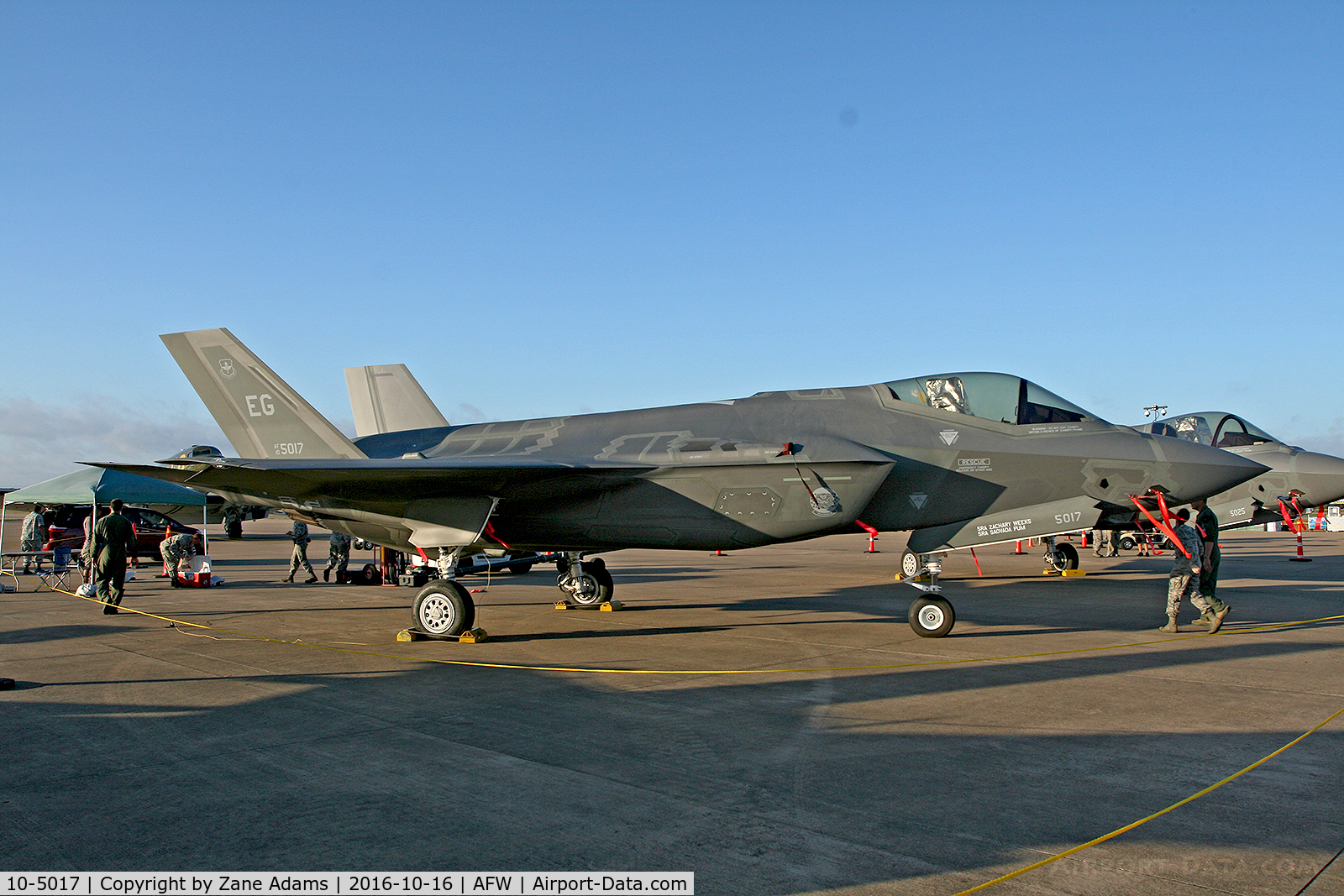 10-5017, 2013 Lockheed Martin F-35A Lightning II C/N AF-29, At the 2016 Alliance Airshow