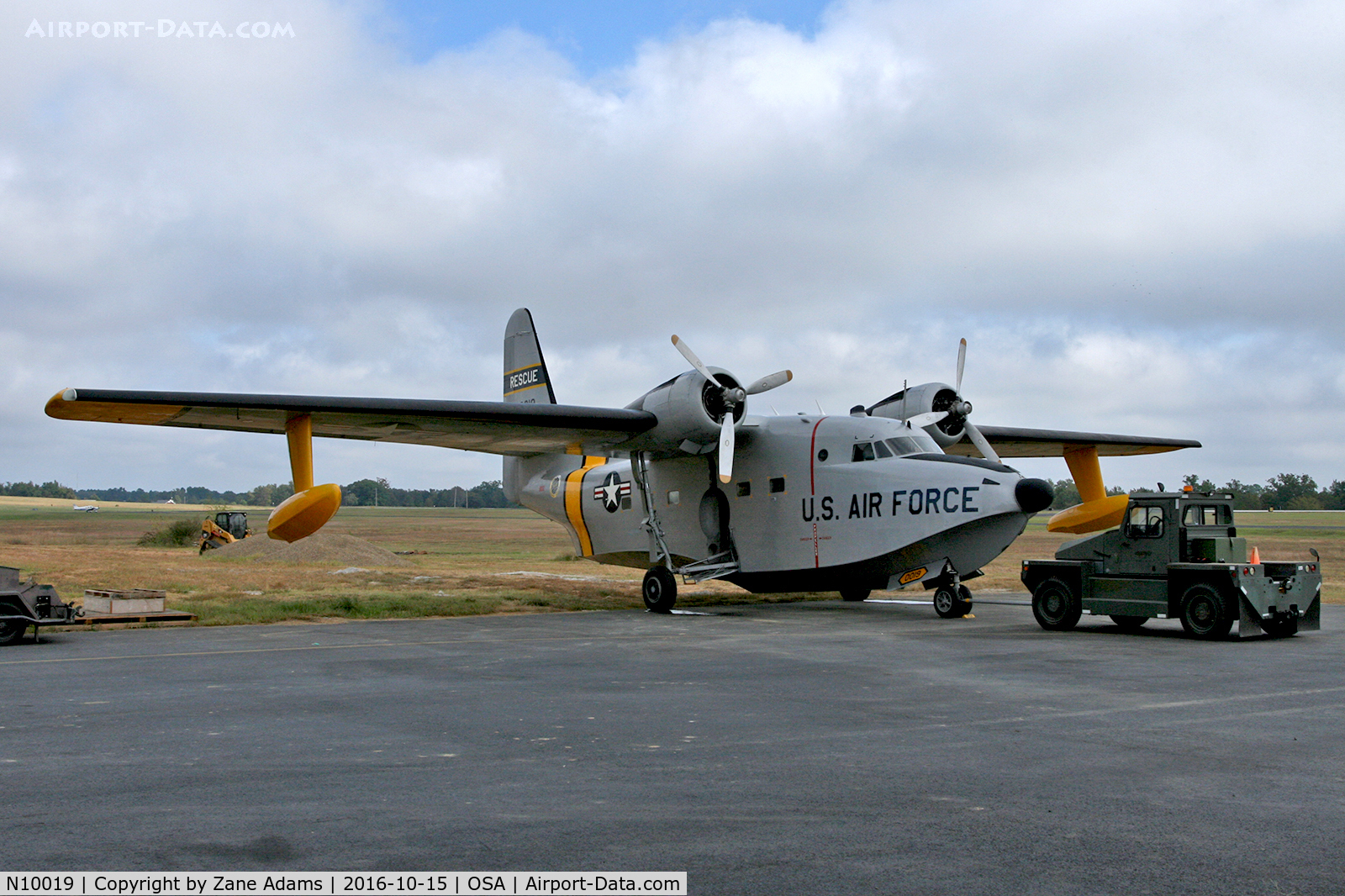 N10019, 1951 Grumman HU-16E Albatross C/N G 92/40B, At the Mid America Flight Museum - Mount Pleasant, TX