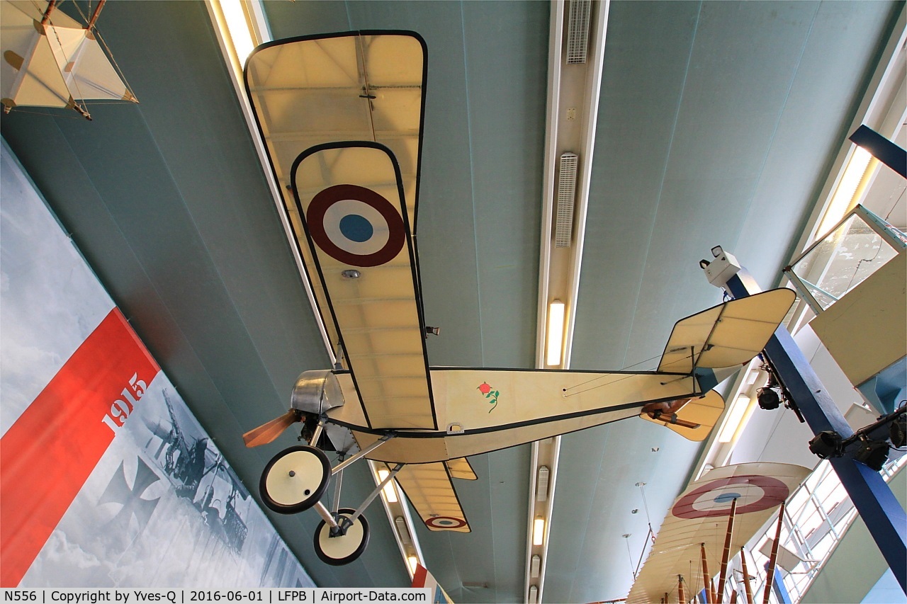 N556, 1916 Nieuport 11 Bebe C/N N556, N556 - Nieuport 11 Bebe, Air & Space Museum Paris-Le Bourget Airport (LFPB-LBG)