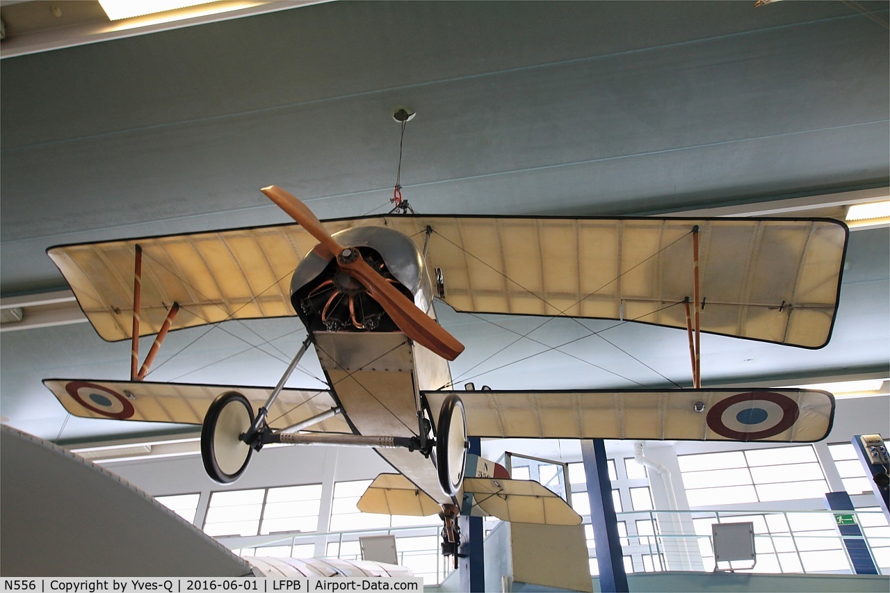 N556, 1916 Nieuport 11 Bebe C/N N556, Nieuport 11 Bebe, Air & Space Museum Paris-Le Bourget Airport (LFPB-LBG)