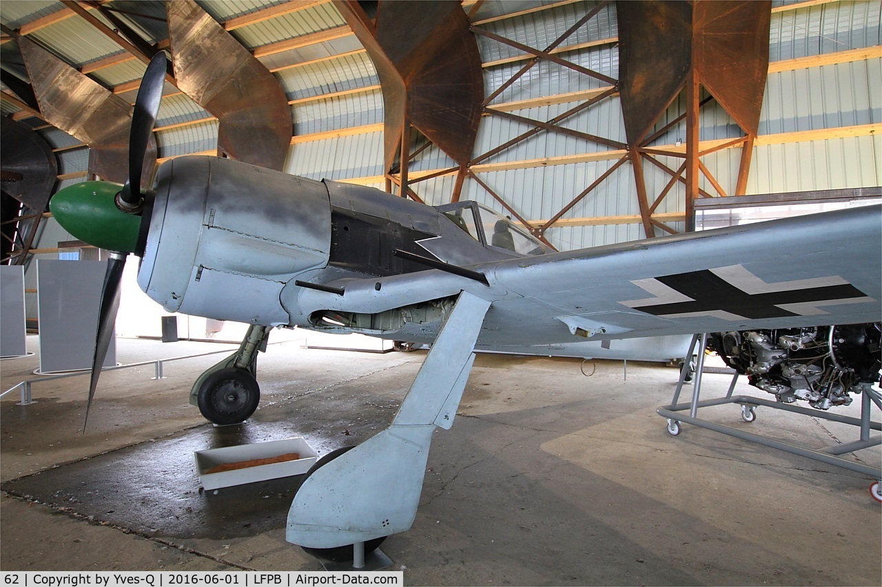 62, SNCAC NC.900 (Focke Wulf Fw.190) C/N 62, SNCAC NC.900 (Focke Wulf Fw.190), Air & Space Museum Paris-Le Bourget (LFPB)