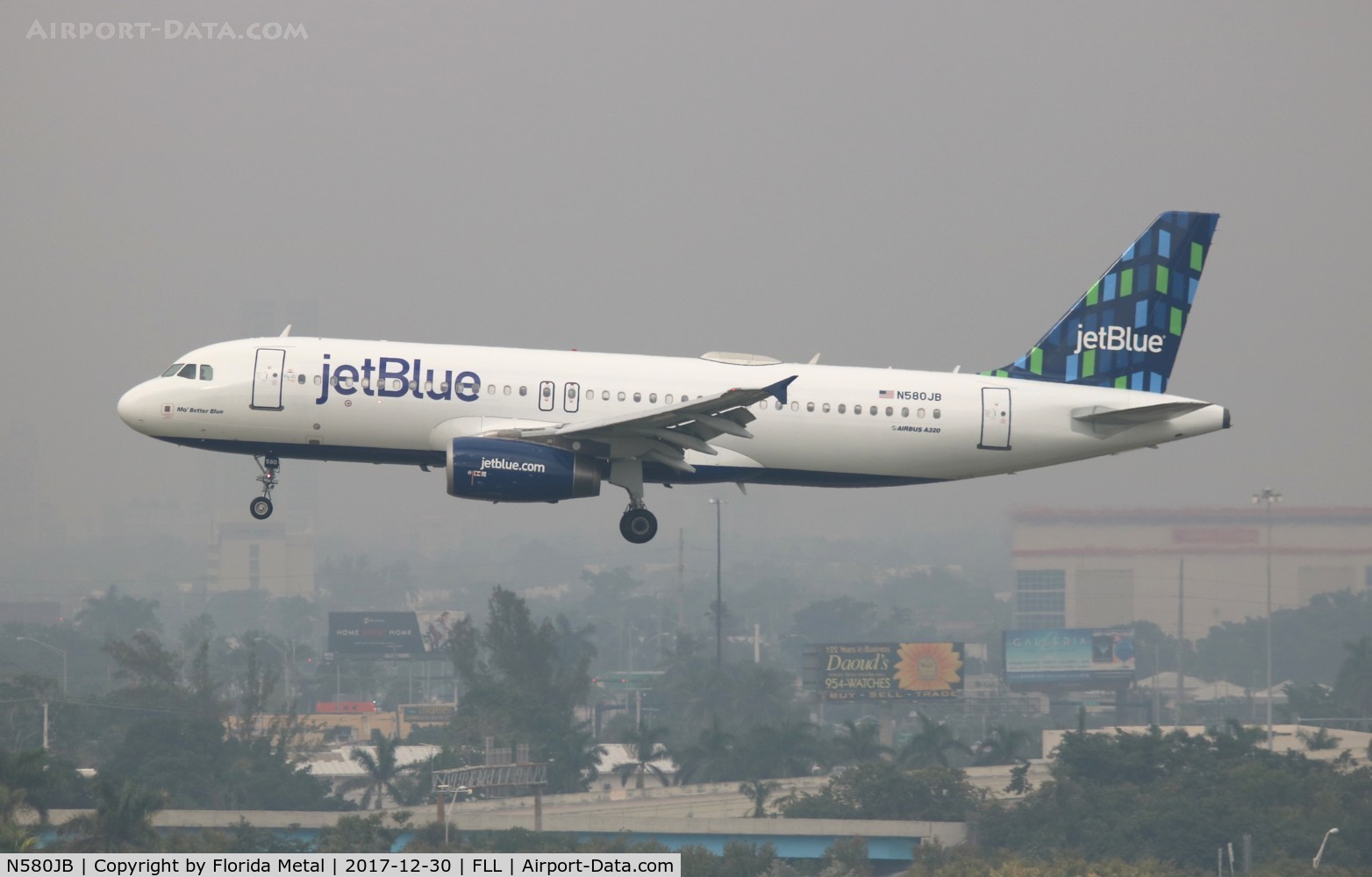 N580JB, 2003 Airbus A320-232 C/N 2136, Jet Blue