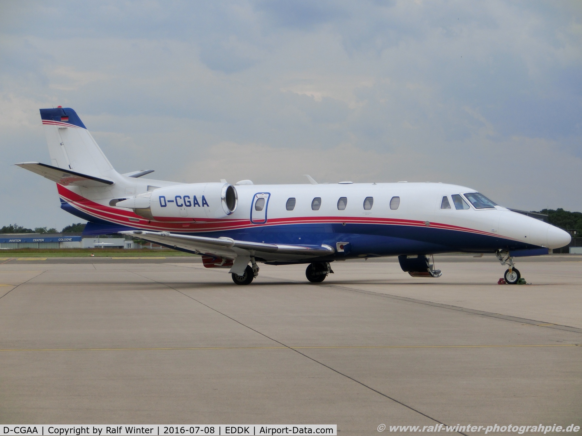 D-CGAA, 2014 Cessna 560 Citation Excel XLS+ C/N 560-6173, Cessna 560XL Citation XLS+ - AHO Air Hamburg - 560-6173 - D-CGAA - 08.07.2016 - CGN