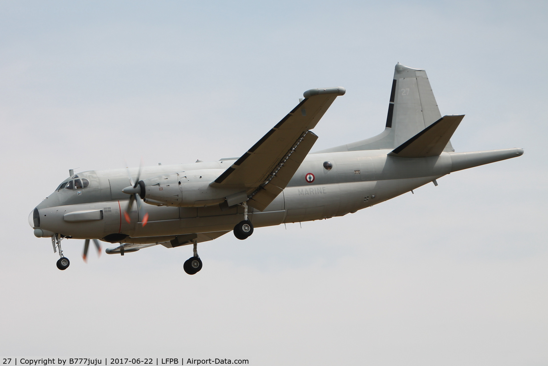 27, Dassault ATL-2 Atlantique 2 C/N 27, at SIAE 2017