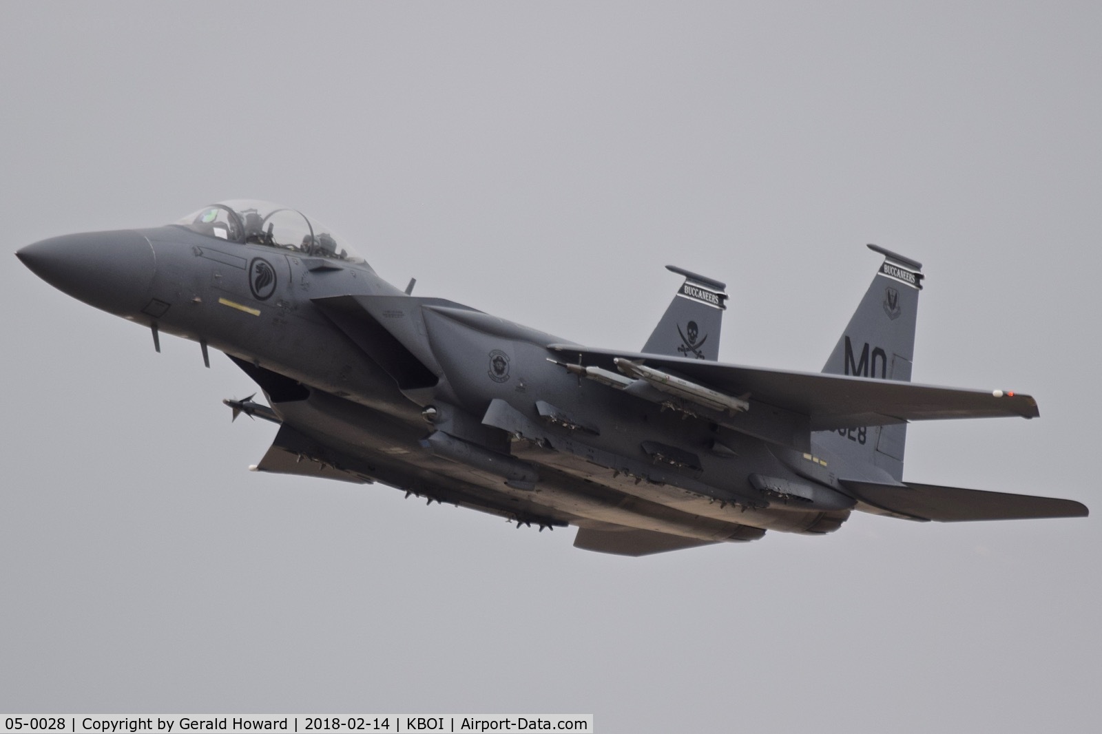05-0028, 2005 Boeing F-15SG Strike Eagle C/N SG28, Low approach to RWY 10L.  428th Fighter Sq. 