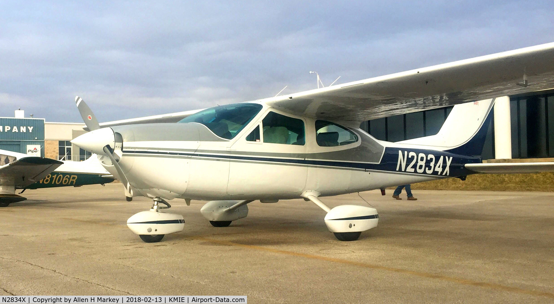 N2834X, 1967 Cessna 177 Cardinal C/N 177-00234, 1967 Cessna Cardinal 177. Dark Blue, Grey & White. 180 HP w/ Constant Speed Prop. New Ownership  2/13/18: Markey Motorsports LLC.