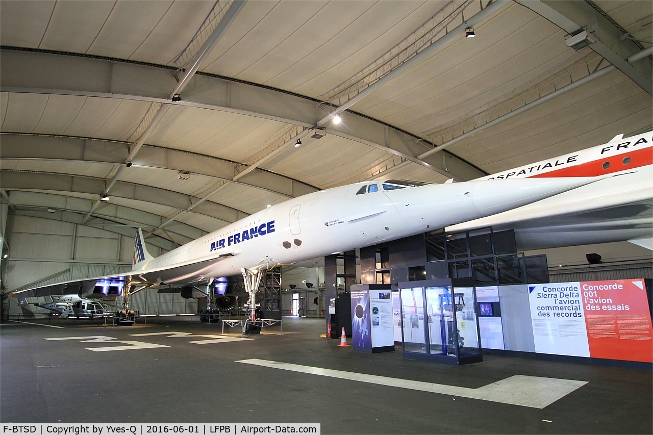 F-BTSD, 1978 Aerospatiale-BAC Concorde 101 C/N 13, Aerospatiale-BAC Concorde 101, Air & Space Museum Paris-Le Bourget Airport (LFPB-LBG)