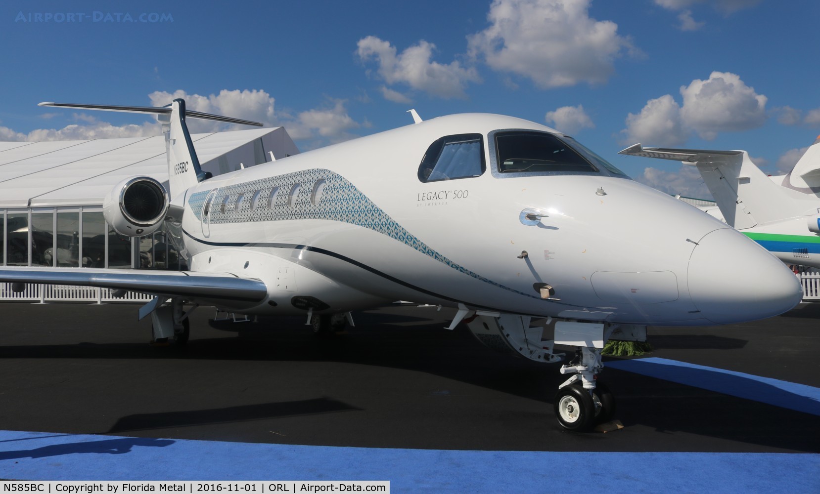 N585BC, 2015 Embraer EMB-550 Legacy 500 C/N 55000033, Legacy 500