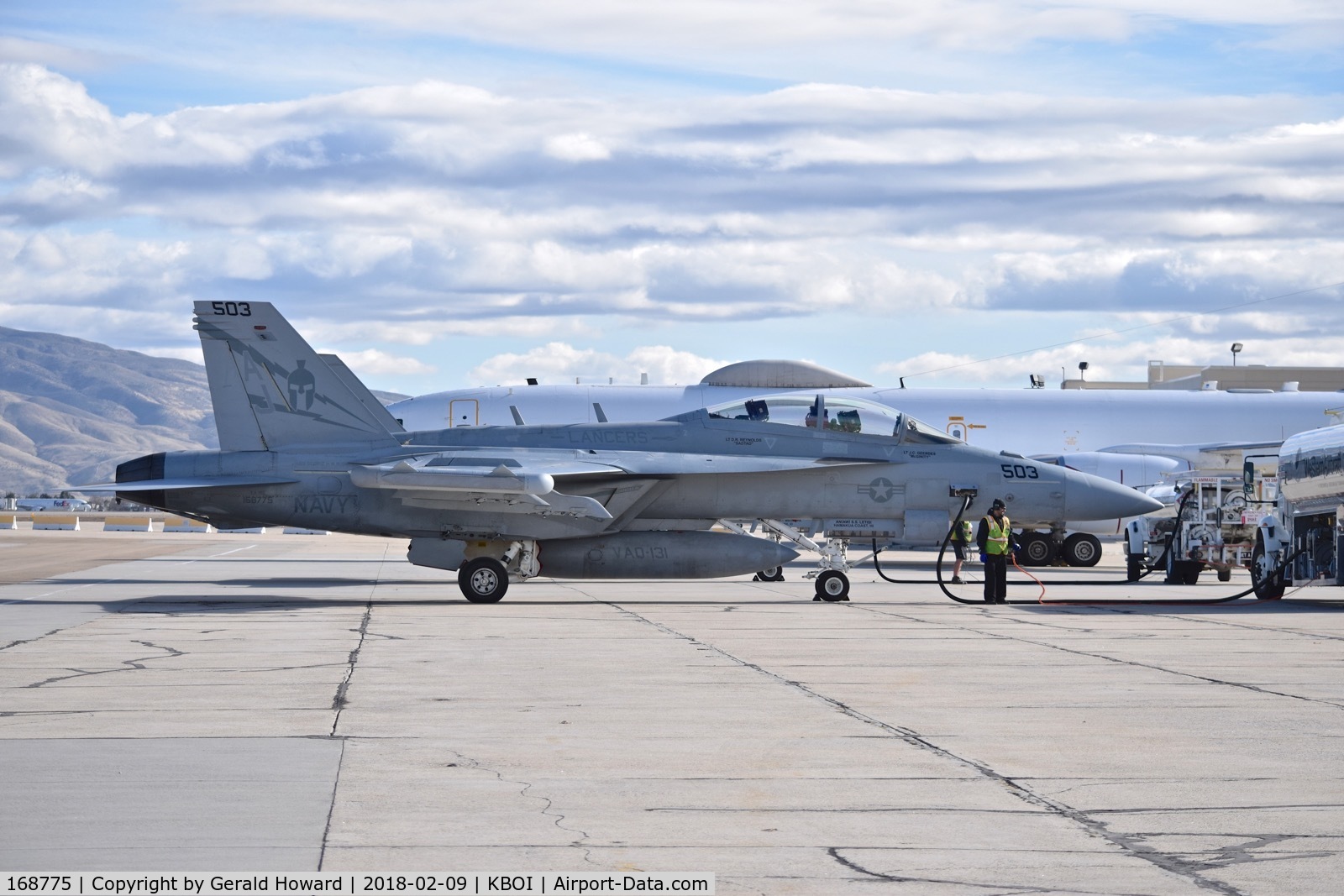 168775, Boeing EA-18G Growler C/N G-89, Two EA-18Gs from VAQ-131